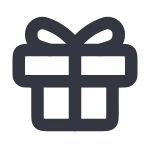 Gift SVG Icon